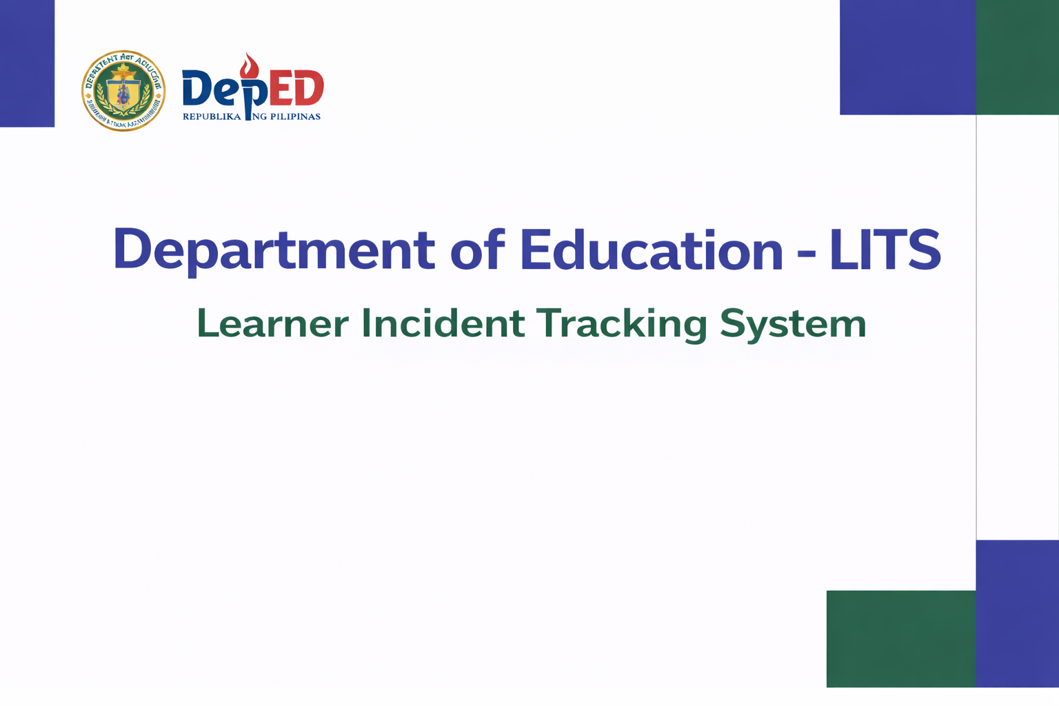 Department of Education - LITS